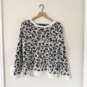F21 CHEETAH SWEATER!